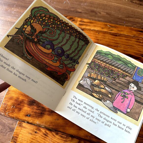 Vintage 1999 The Princess, The Mud Pies, And The Dragon Chinese Paperback Book - Picture 4 of 7